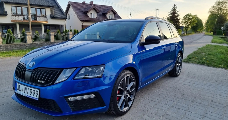 Skoda Octavia cena 71900 przebieg: 219000, rok produkcji 2017 z Chodecz małe 704